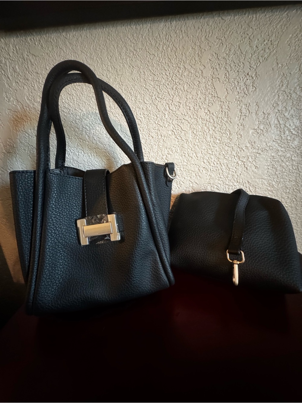 Small Tote Bags with Matching Pouch ….multiple colors available
